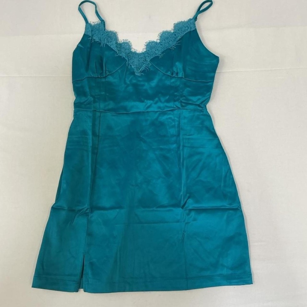 O.Vianca satin slip‎ dress